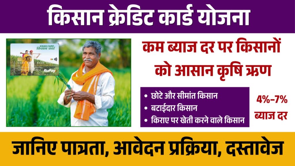 Kisan Credit Card Yojana apply online 1 Kisan Credit Card Yojana